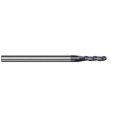 End Mill For Exotic Alloys - Ball, 0.800 Mm